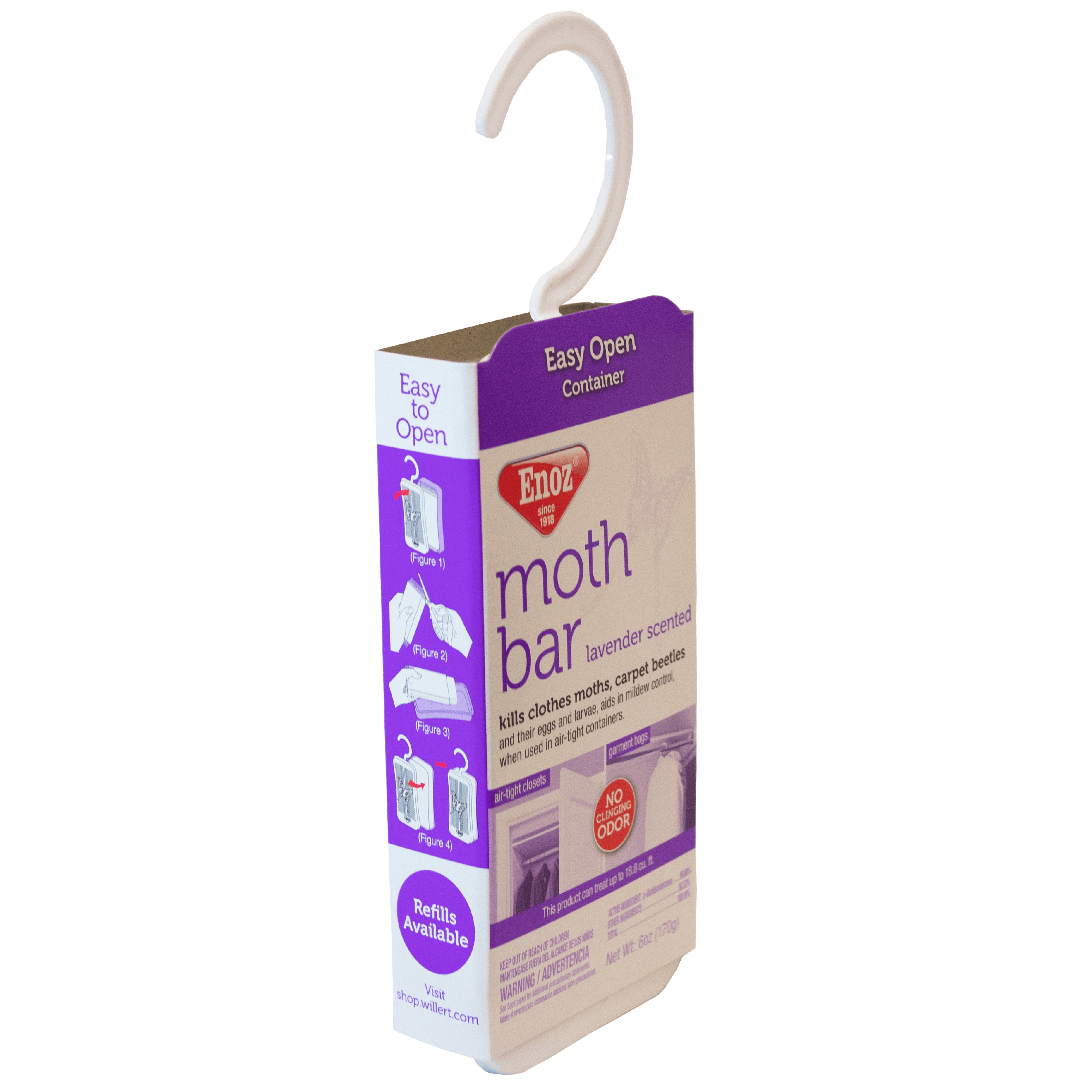 ENOZ 6 oz. Moth Ball Packets in Lavender Scented E106 - The Home Depot