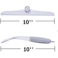 thumbnail image 4 of Shower Door Squeegee for Bathroom Shower Glass Doors, Silicone Rubber Window Cleaner Squeegee, Plastic Car Windshield Cleaning Squeegee, 4 of 4