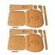 thumbnail image 1 of 2X Kit de Herramientas de para Bricolaje de Costura de Bolso Kraft Plantilla de Hecha A Mano DIY Tamaño del Producto Terminado 21X19X6.5CM, 1 of 6