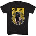 thumbnail image 1 of Slash Guns N Roses Bold N Yellow Black Adult T-Shirt, 1 of 2