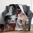 thumbnail image 4 of Handsome #1 Ian Somerhalder Blanket Ultra Soft Flannel Fleece Blanket Stylish Bedroom Living Room Sofa Warm Blanket All Season Use 40"*50" （100 * 130cm）, 4 of 5