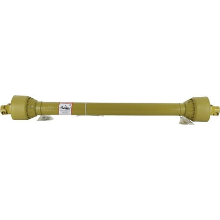 OEM Grade PTO Driveline Series 6 Tri-Tube 540 RPM 62HP Compatible with Bush Hog 2610 2615 2620 3610 3615 Land Pride RCD1884 Rotary Cutter 55 1-3/8 6 Spline Quick Disconnect Both Ends