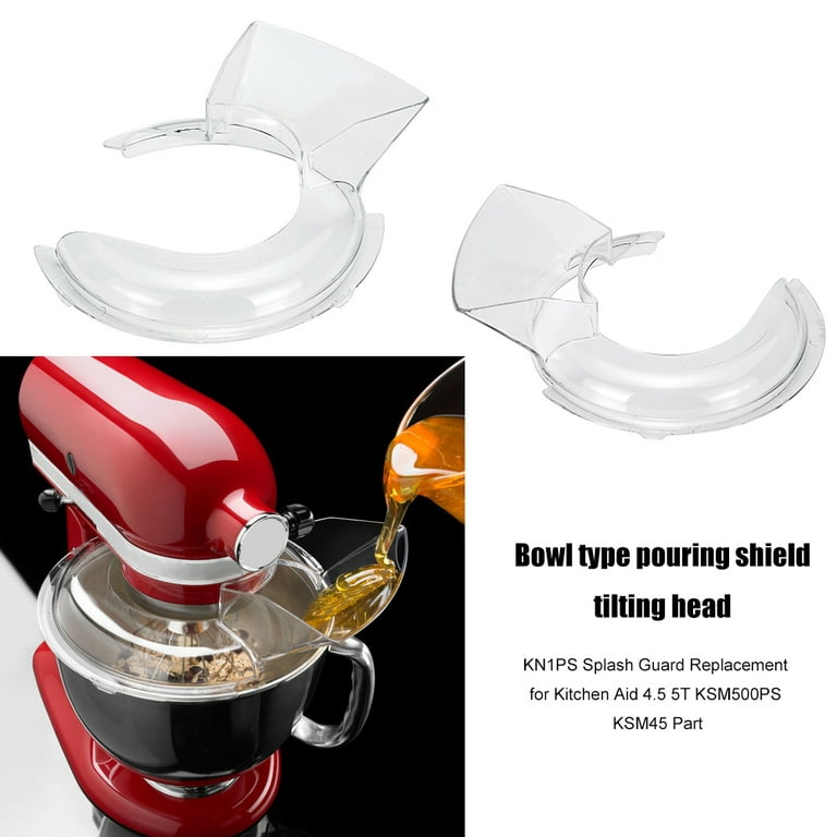 .com: KitchenAid Deluxe 4.5 Quart Tilt-Head Stand Mixer & KSMTHPS  Mixer Pouring Shield: Home & Kitchen