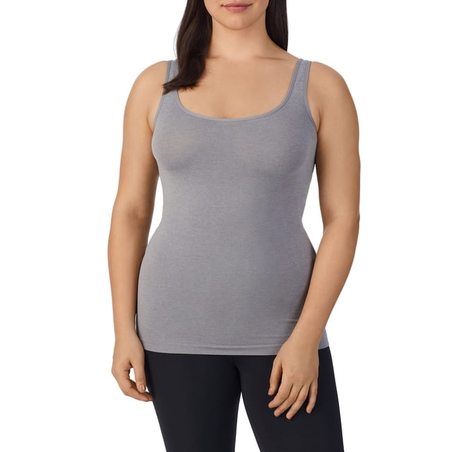 Camisa ELLEN TRACY, sin costuras, con capas reversibles, talla L