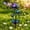 Mushrooms, variant on Metal Plant Garden Stake, 25-Inch Large Plant Sculpture, Vintage Outdoor Decor for Flower Beds, Patios & Planters, Summer Decorations for Home