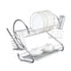 thumbnail image 4 of Escurreplatos de 2 niveles, gran capacidad, soporte estable, para cocina doméstica., 4 of 13