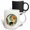 Multicolor, variant on 3drose, Louise Female Name, Moon, Woman, Black Panther Head. Gift for a Woman, 15oz Mug