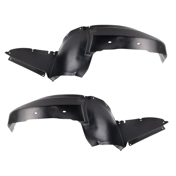 TRQ Inner Fender Liner Set Fits Select 2007-2009 Pontiac G5 GM1250120 GM1251121