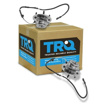 TRQ Front Wheel Hubs & Bearings Pair for 98-03 Durango 97-04 Dodge Dakota BHA53363
