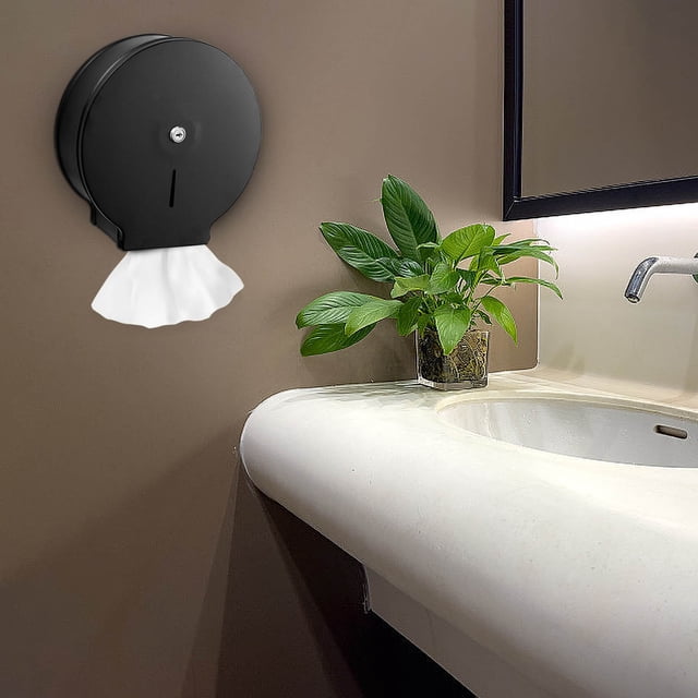 Ventes Aujourd'hui Liquidation! Boîte à Rouleaux de Papier Essuie-Tout en Acier Inoxydable 304, Support de Rouleau de Papier Rond pour Toilettes Publiques, Salle de Bain d'Hôtel, Distributeur de Serviettes Robuste pour Usage Commercial