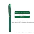 thumbnail image 2 of Large Capacity Writing Pen Black Pen Middle And High School Students Pen Clip Design Neutral Pen（Green Black Purple Yellow 4 Colors And Plastic Pen Clip）2ml, 2 of 4