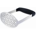 thumbnail image 1 of Manual Potato Masher, Potato Masher with Stainless Steel Metal Silicone Handle Ideal for Fruits, Vegetables, Baby Food, 1 of 5
