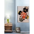 thumbnail image 4 of "Bridge Game" by Norman Rockwell Painting Print on Canvas, 4 of 7