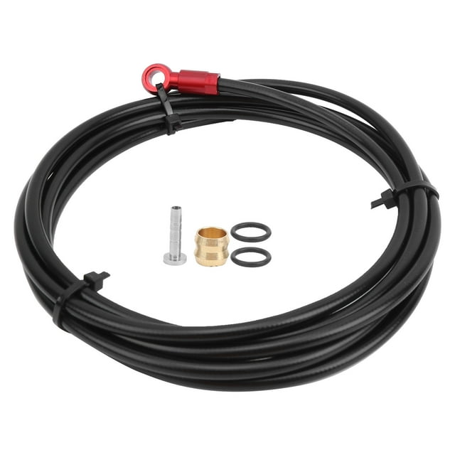 Estrela DIY 2M Bicicleta Cortable Tubo de Freno de Disco Hidráulico Kit de Cable de Manguera para Bicicleta de Montaña SLX/XT/XTRRojo