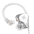 thumbnail image 1 of Sidaley Auriculares con cable KZ, auriculares con reducción de ruido de 3,5mm, auriculares de Audio de 2 pines de 0,75mm, accesorios para teléfono Cables de audio/vídeo No.01, 1 of 6