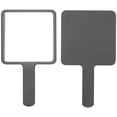thumbnail image 1 of 2pcs Handheld Makeup Mirror Portable Square Vanity Mirror Compact Beauty Cosmetic ToolBlack, 1 of 14