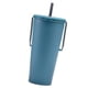 thumbnail image 5 of Taza aislada de acero inoxidable, taza aislada, regalos de cumpleaños, práctica taza de té y café, vaso para coche, para acampar, salón y hogar Azul, 5 of 9