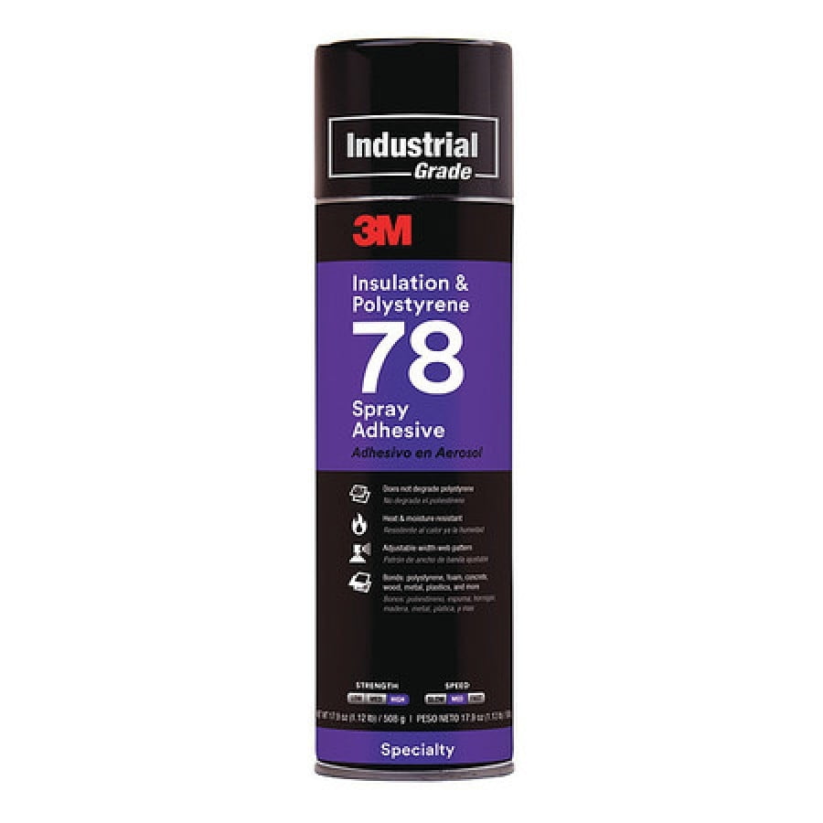 3M 78 17 oz. Insulation & Polystyrene Spray Adhesive