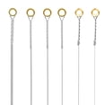 thumbnail image 1 of OUNONA 6pcs Ukulele Strings Replacement Acoustic Guitar Accessories Silver String Beads For Beginners Practice Jazz, 1 of 8