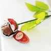 The Madelaine Chocolate Company Milk Chocolate Valentine Rose, 0.75 oz