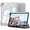 Gray, variant on Slim Trifold Smart Case with Pencil Holder, Clear Transparent Shockproof Back Shell & Auto Sleep Wake for iPad 11th Gen A16 11 Inch / iPad 10th Gen 10.9 Inch Protective Tablet Cover,Black
