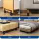 thumbnail image 4 of Elevadores ajustables para cama y muebles con abrazadera de tornillo, 4 piezas ajustables de 10 cm, 4 of 4