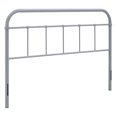 thumbnail image 1 of Modway Serena Metal Stainless Steel Adjustable Height Headboard, Full, Gray, 1 of 6