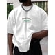 thumbnail image 1 of Camiseta informal MBDMBD con estampado Monte Carlo para hombre, tejido de punto de poliéster, cuello redondo, corte regular, para verano, para adultos., 1 of 7