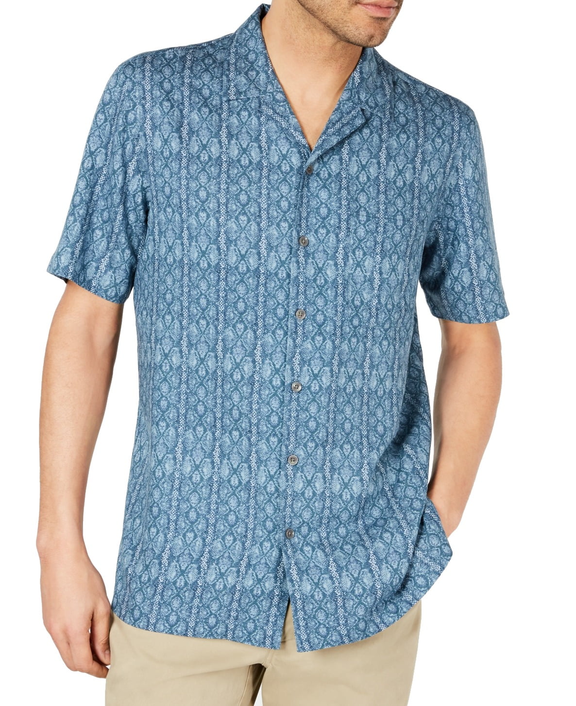 Mens Shirt Teal Combo Blue Small Button Down Silk $65 S - Walmart.com ...