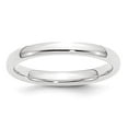 thumbnail image 4 of Platinum 2.5mm Comfort-Fit Wedding Band Ring Size 5.5, 4 of 7