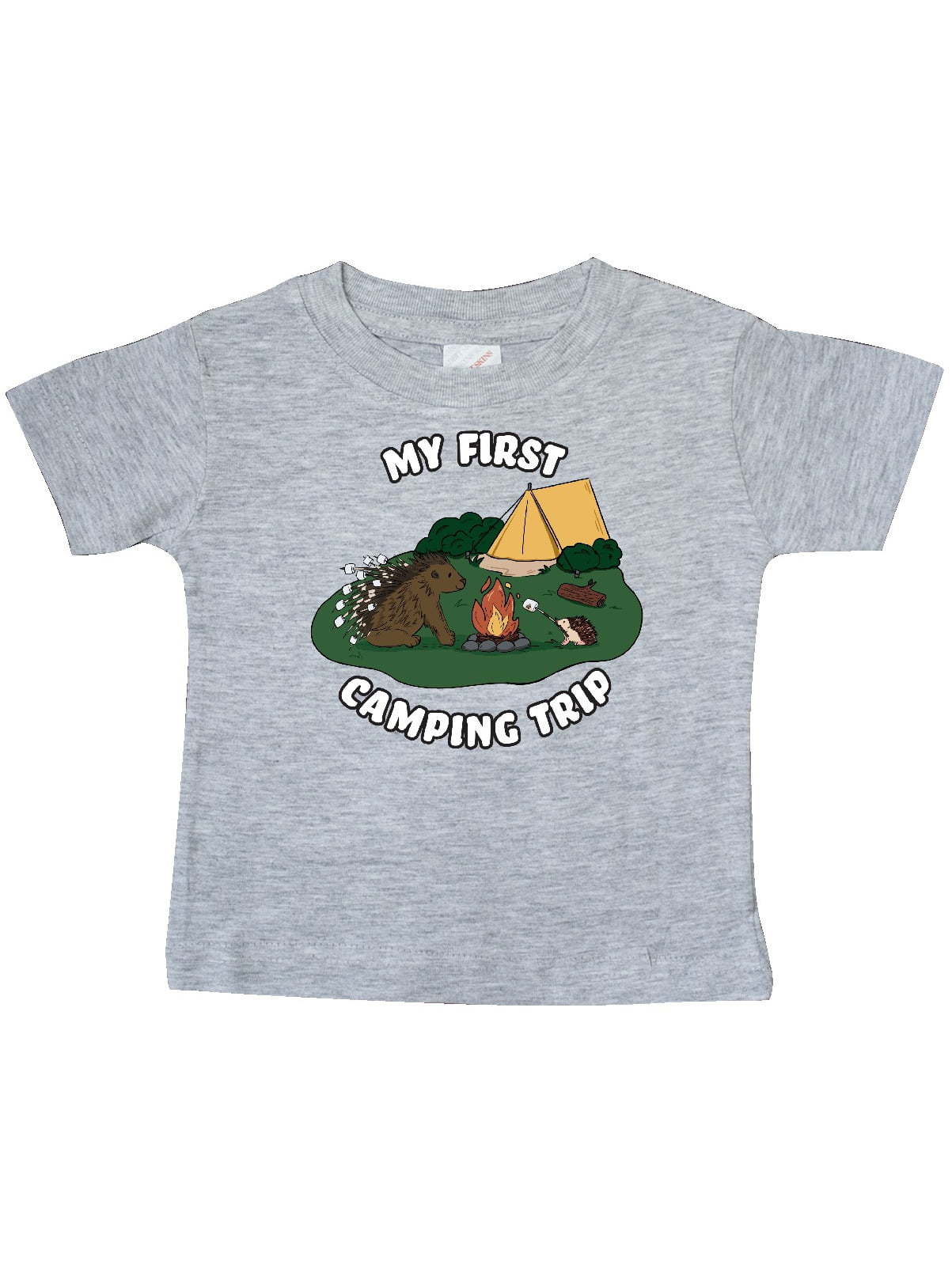 inktastic My 1st Camping Trip Baby T-Shirt