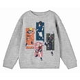 thumbnail image 2 of Naruto Classic Characters In Boxes Youth Boys Athletic Gray Sweatshirt-XS, 2 of 2