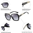 thumbnail image 3 of ZHAOCHENG Gafas de sol polarizadas de gran tamaño para mujer, gafas de sol clásicas y modernas para mujer, protección UV400, 3 of 4