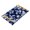 Acanthus Leaves, variant on Bath Accessories Sets Single Print Decorative Tray With Handle For Home Bathroom Bedroom Antique Tapestry