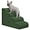 Green, variant on Dog Steps for Small Dogs, 3-Step Pet Ramp Stairs for High Beds and Sofa, Non-Slip Pet Stairs for Small Dogs and Cats, Removable and Easy to Clean Cover, Beige