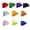 Multicolor, variant on AUQ 10Pcs Felt Sheets Soft Feel Felt Sheets for Crafts Good Breathability Felt Easy to Cut Multicolor