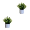 thumbnail image 3 of Wosthever 4 paquetes/lote fácil de limpiar planta falsa solución de bajo mantenimiento para plantas artificiales elegantes de interior Type3 NO3, 3 of 6