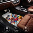 thumbnail image 4 of Cartoon Mickey Mouse And Minnie Mouse Car Floor Mats Universal Floor Mats for Cars Front Rear Car Foot Mats Cute Anime Pattern Car Accessories for Trucks, 4 of 5