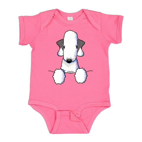 Inktastic Bedlington Terrier Boys or Girls Baby Bodysuit