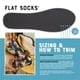 thumbnail image 5 of Calcetines planos No Show Socks Taco 'Bout It, lavables para hombre y mujer, 5 of 6