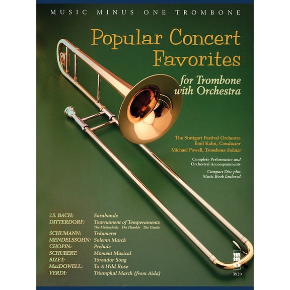 Popular Concert Favorites: for Trombone with Orchestra