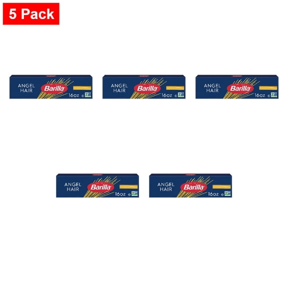 Barilla Angel Hair Pasta 16 oz - 5 Pack