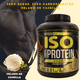 thumbnail image 2 of ISO protein, Proteina hidrolizada sabor helado de vainilla de 8.81 lbs/ 4kg… BIOTECKPHARMA BIOTECKPHARMA ISO PROTEIN PROTEINA HIDROLIZADA 0 CARBOHIDRATOS, 2 of 6