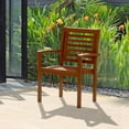 thumbnail image 5 of Milano Eucalyptus Round 5-Piece Patio Dining Set, 5 of 8