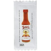 Tapatio Hot Sauce Travel 1/4 oz 7 Gram (Pack of 100) Packets