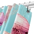 thumbnail image 5 of Jellyfish Waterproof Bathroom Curtain Set with Hooks - Printed Bathroom Curtains for Home Decoration, 5 of 5