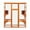 Orange, variant on Demi Bonn 70" Outdoor Cat House for Large Cats, Enclosure Wood Cat Cage with Platforms and Small House, Gothic Kitty Catio Condo Playpen, Black