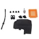 thumbnail image 3 of Kit de cubierta de filtro de aire para recortadora Caucho ABS Buena resistencia al desgaste Piezas de repuesto para recortadora Stihl FS120 FS200 FS250, 3 of 9