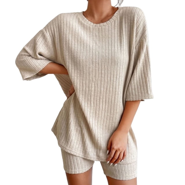 TINZ 2023 Mode Décontractée de Vacances pour Femmes Costume de Bain d'Été Couleur Unie Robe de Plage Couverture pour Femmes Short de Bain de Maternité Bikini Couverture de Plage plus Maillot de Bain Couverture de Plage pour Femmes