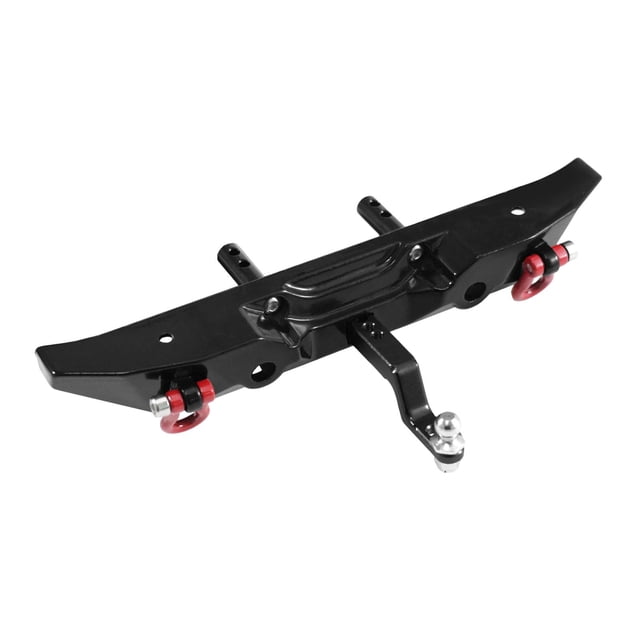 jiaping 1 12 RC Car Upgrade Bumper Aluminum Rear Guard Mount Replacement Accessories for Black